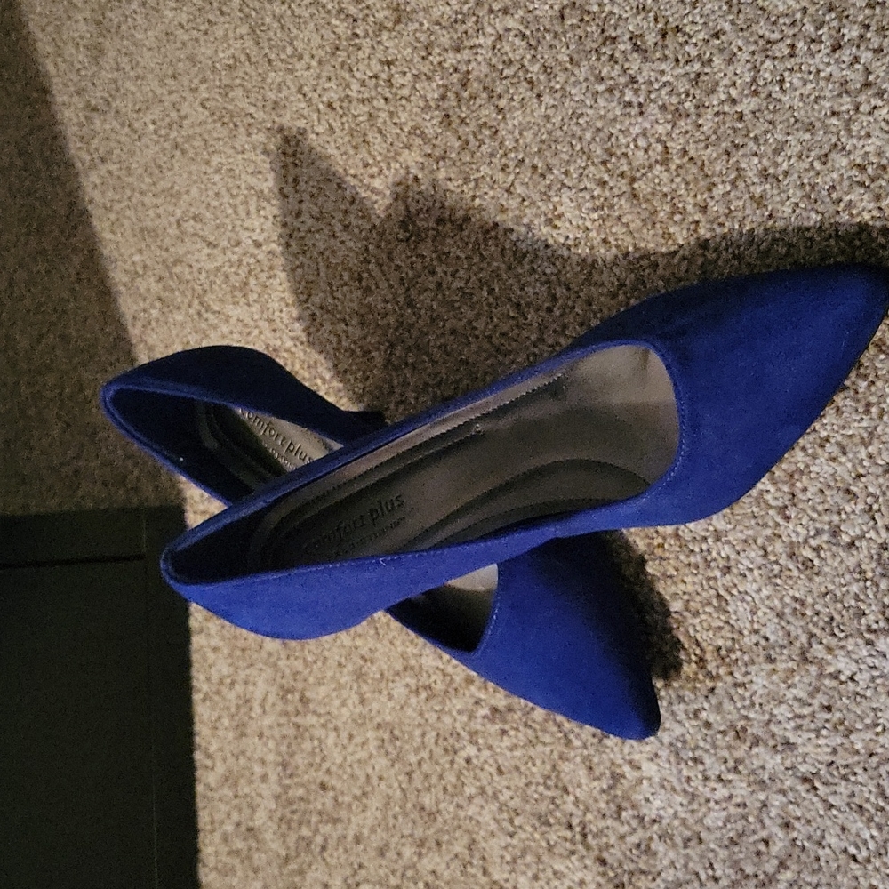 Elegant Blue Women's Heels